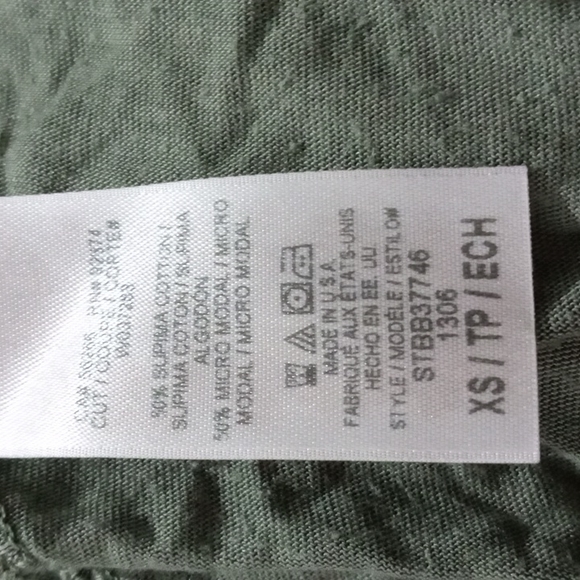 Vtg Splendid USA camo tank top xs EUC - Picture 5 of 5